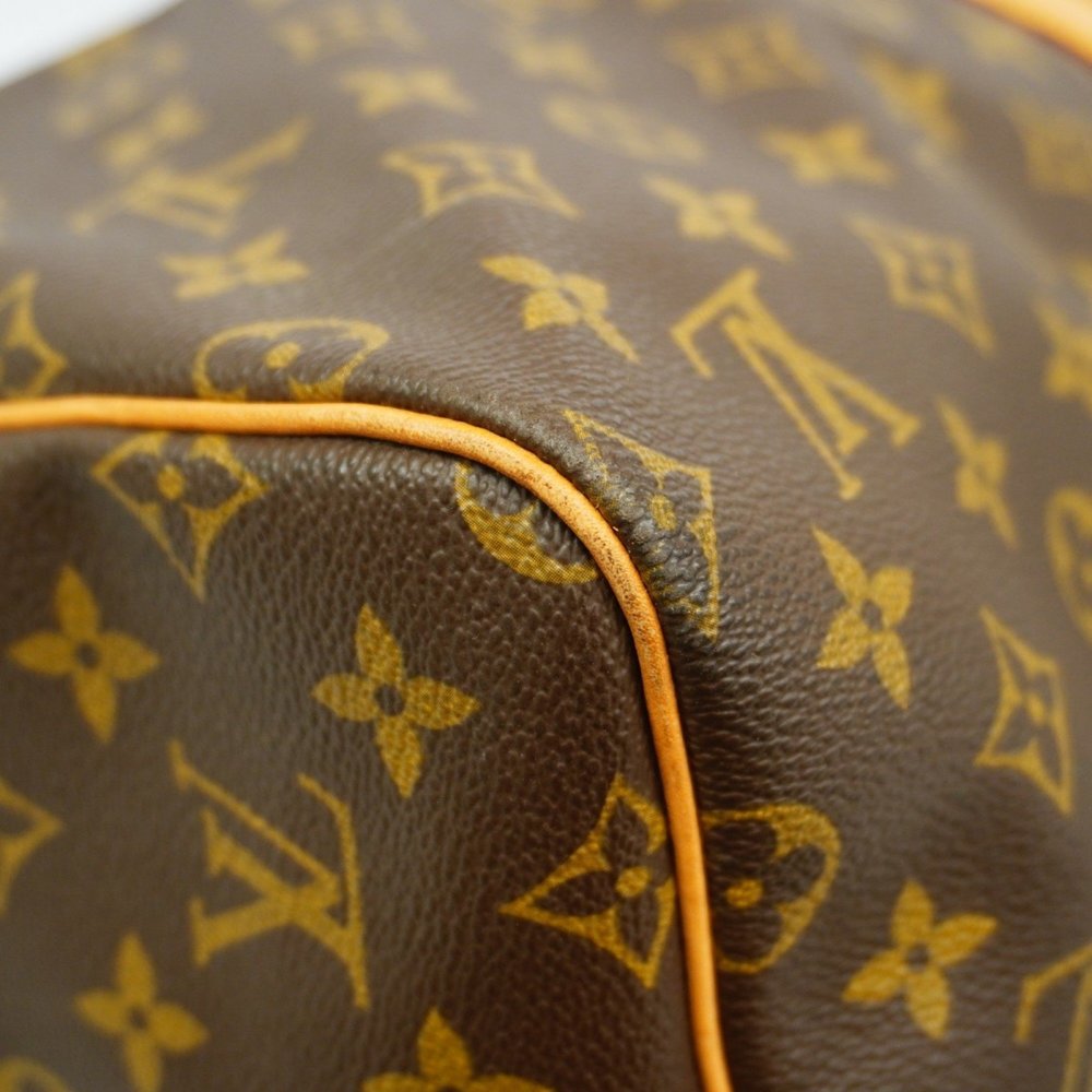 Louis Vuitton Boston Bag Monogram Keepall Bandouliere 55 M41414 Brown Men's W... - Picture 9 of 16